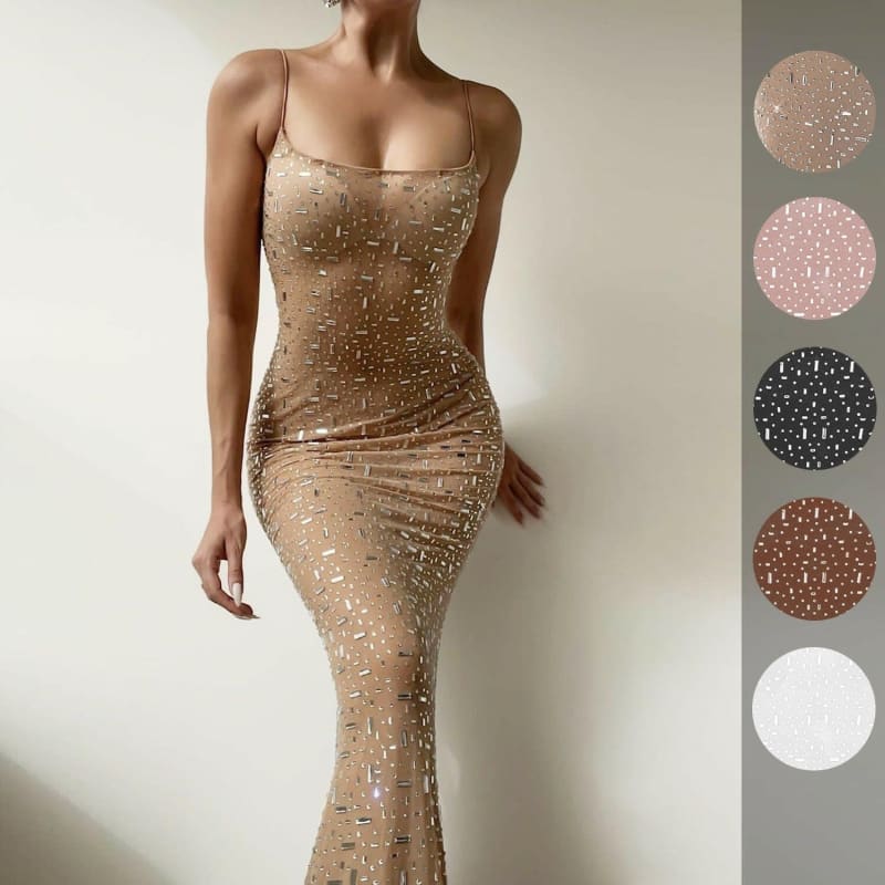 Bling Sexy Mermaid Long Formal Dress for Women