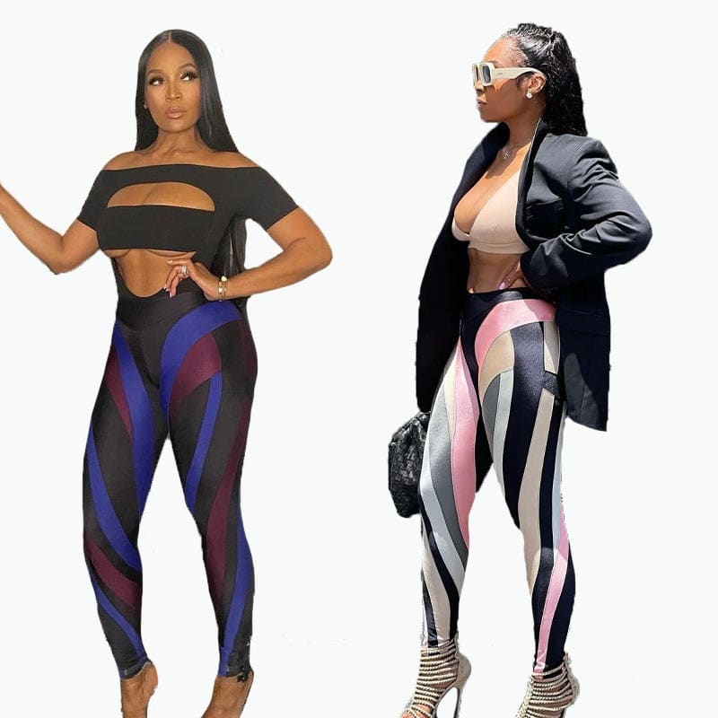 Womens Digital Printed Sexy Sports Leggings