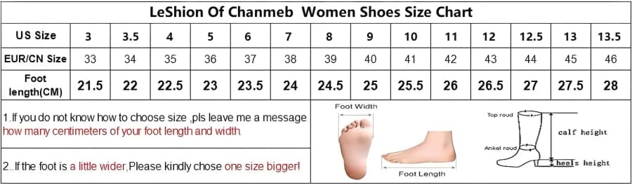 Size conversion chart for Women’s Metallic Silver Genuine Leather Split Toe Block Loafers.