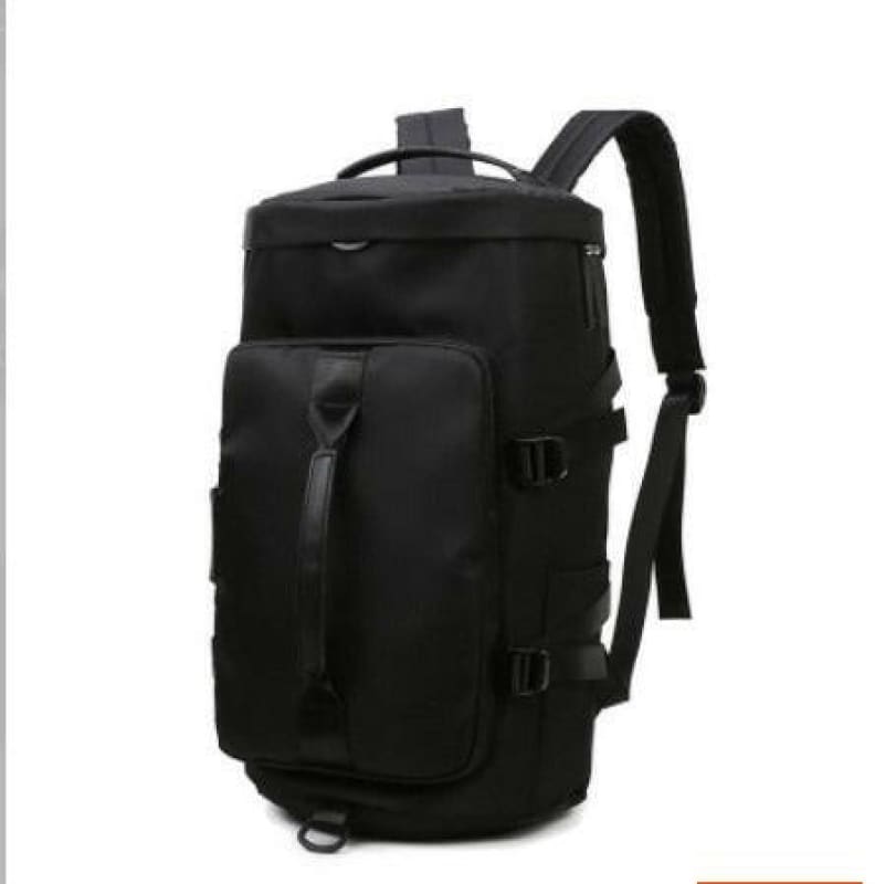 Womens Gym Bag Backpack for Fitness and Shoes Wild black