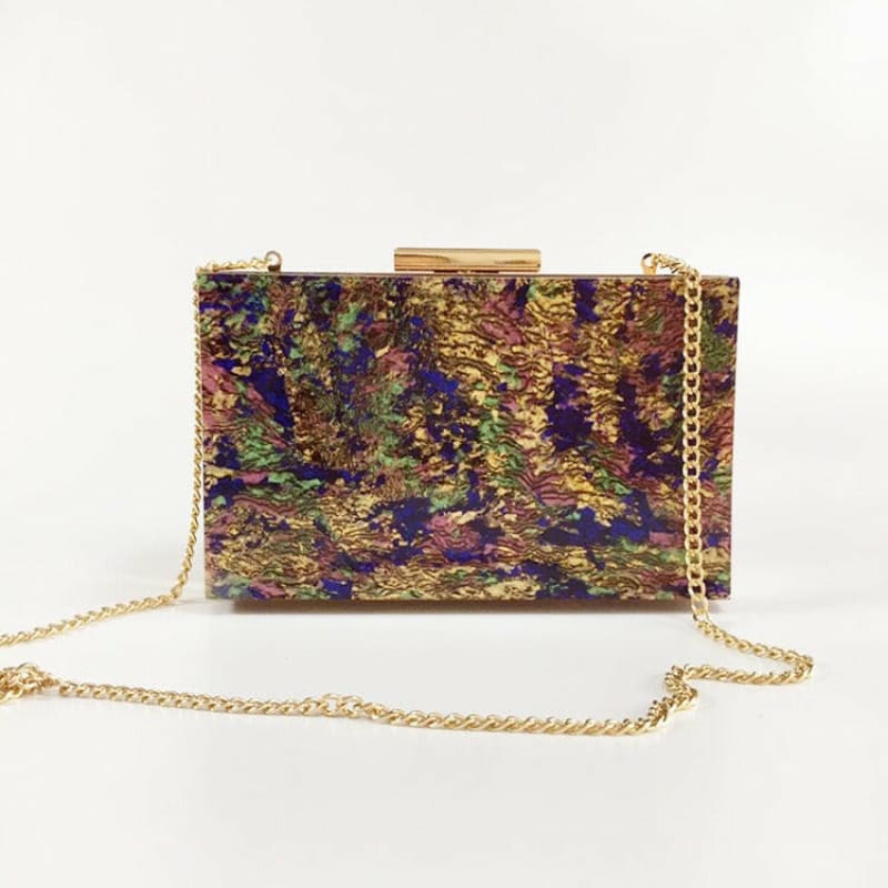 Womens Pearl Acrylic Dinner Clutch Bag Online