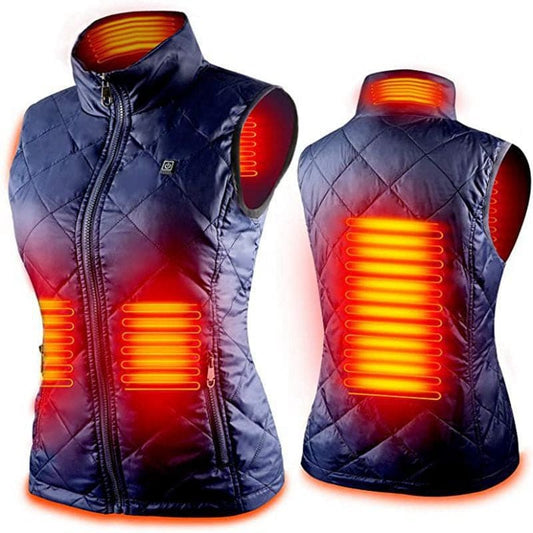 Women’s USB Heated Sleeveless Jacket for Cozy Style